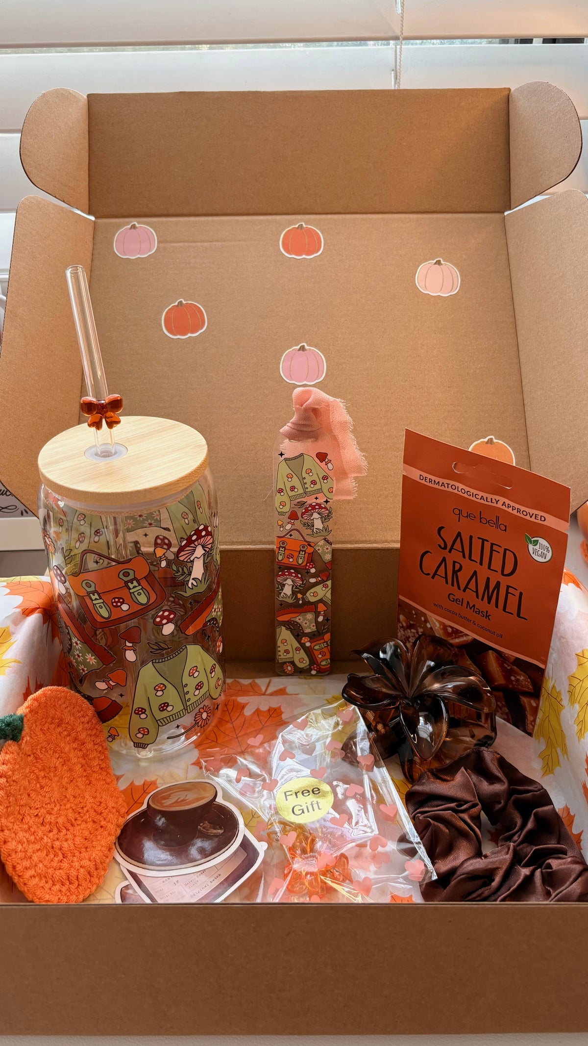 Cozy fall gift box