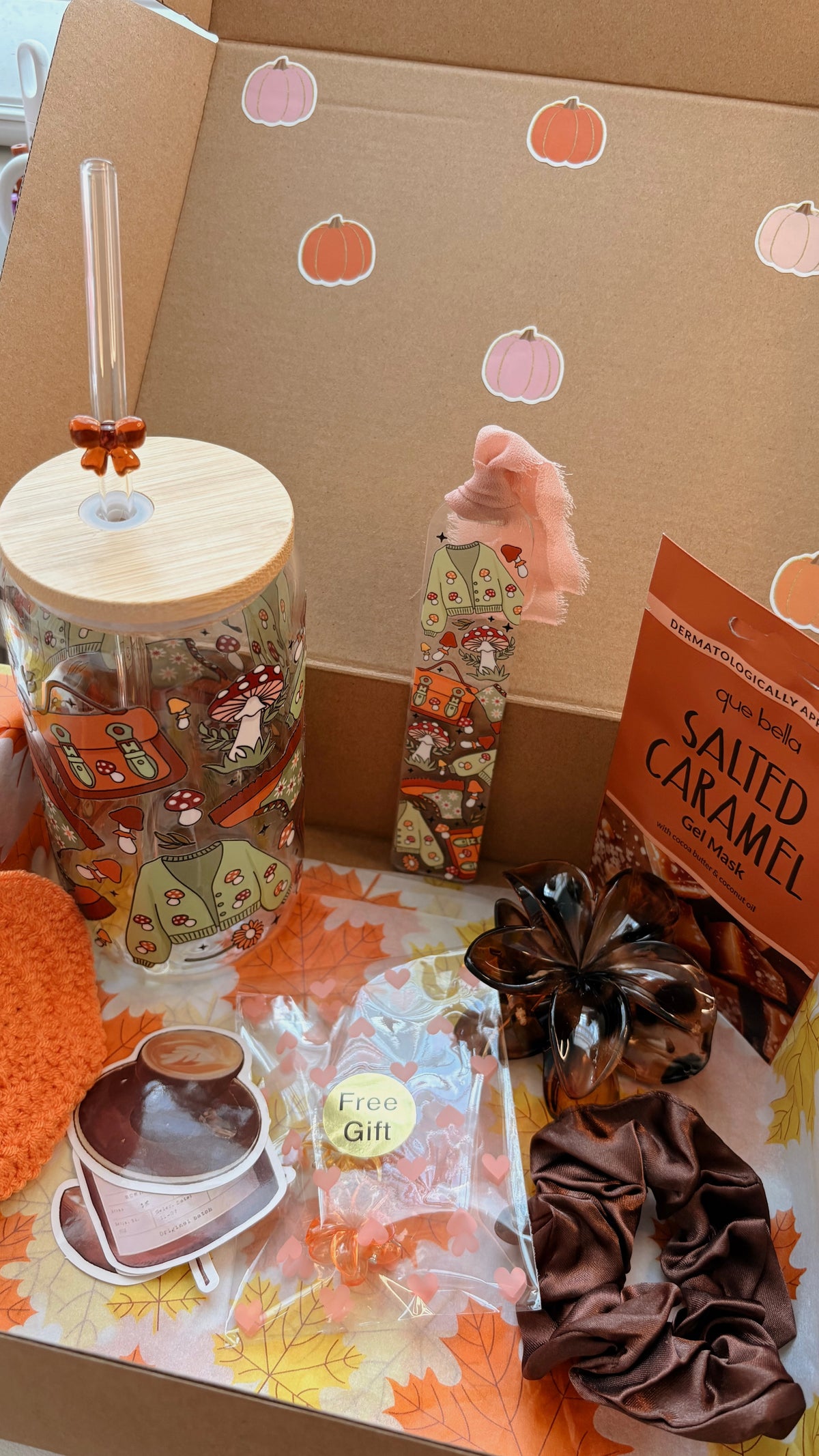 Cozy fall gift box
