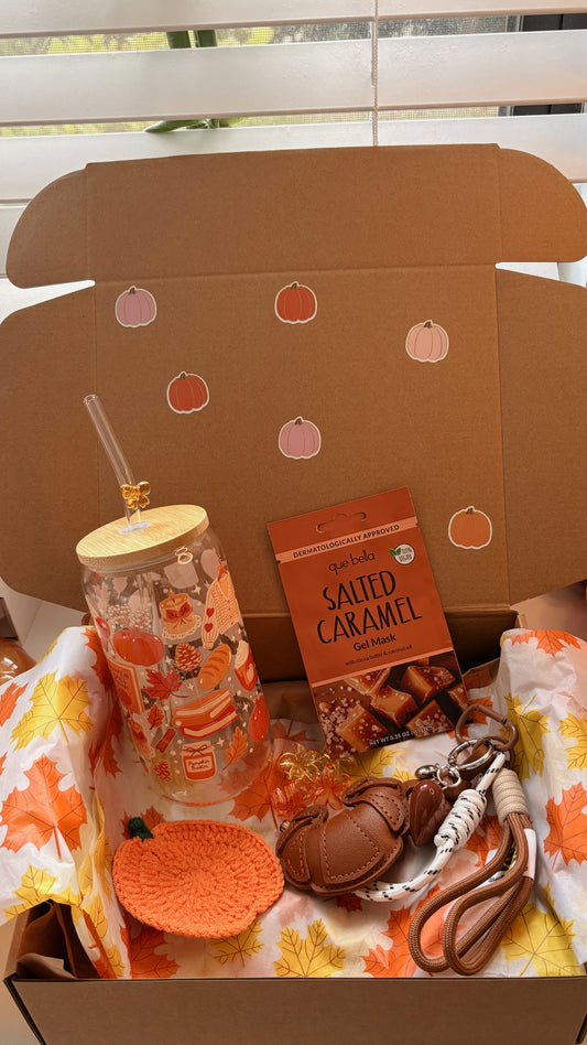 Mini cozy fall gift box